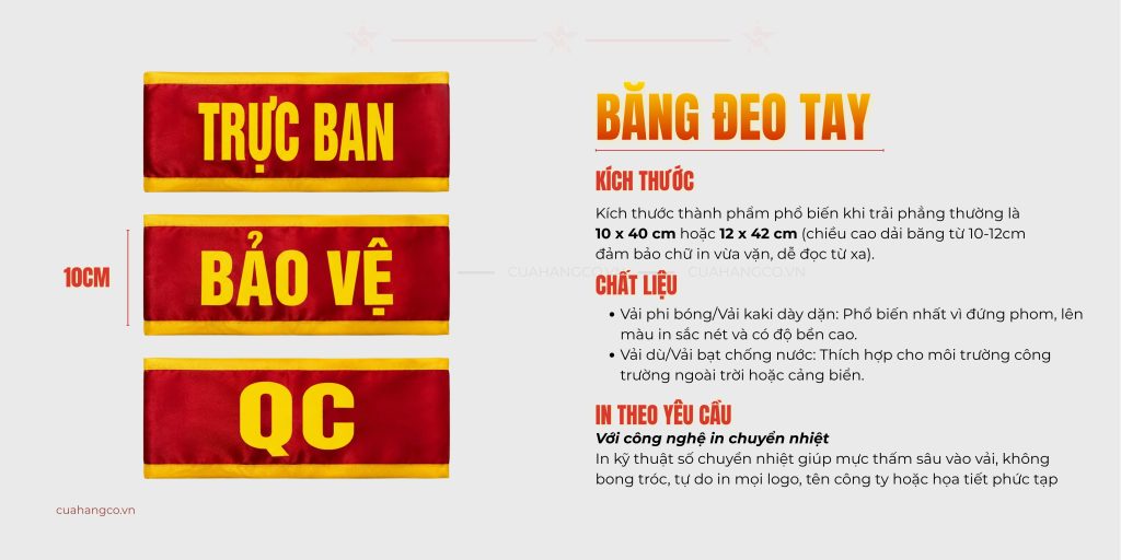 bang deo tay