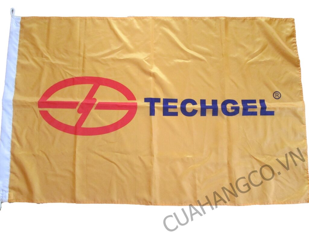 Cờ công ty - vải AC dù